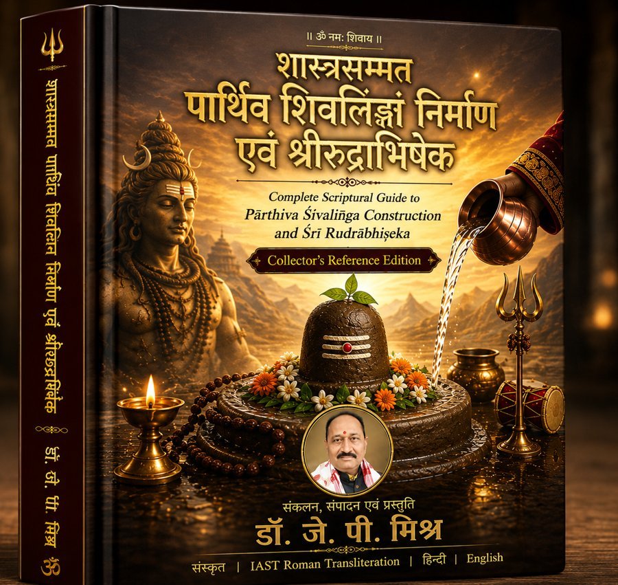 Shastra Sammat Parthiv Shivling Nirman evam Shri Rudrabhishek book cover